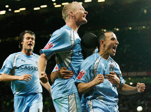  Michael Mifsud, Coventry City, jubel.
