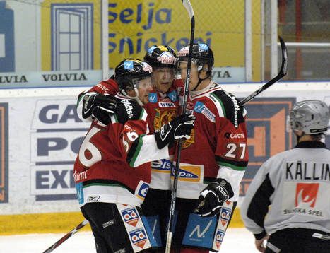 Moras Ivan Huml tv har gett Mora ledningen med 1-0 och