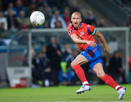 Henrik Larsson lossar stora kanonen