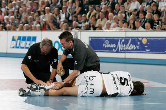 Kim Andersson, Kiel, skadad
