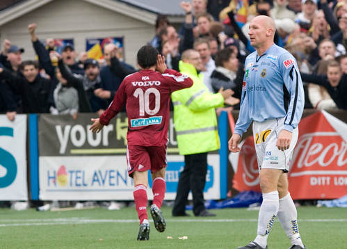 Enrico Cardoso Nazaré, Djurgården, och Thomas Hedlund,