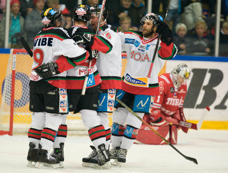 Tero Määttä, Mora kvitterar till 1-1, jubel