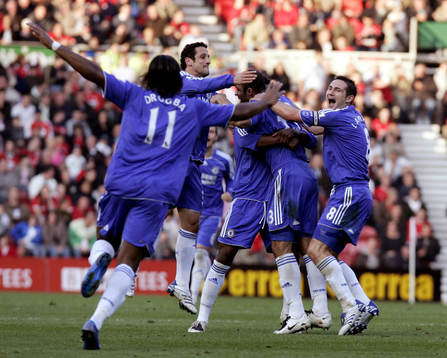  Chelsea, jubel.
