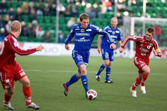  Tarmo Neemelo, Sundsvall och Tobias Solberg, Degerfors.