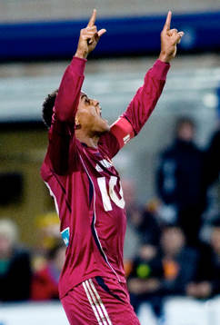  Thiago Quirino Da Silva, Djurgården. Jubel