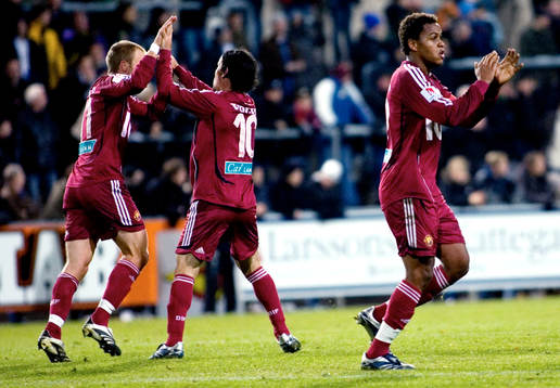  Thiago Quirino Da Silva, Djurgården. Jubel