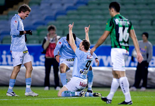   Niklas Skoog, Malmö FF, jubel.