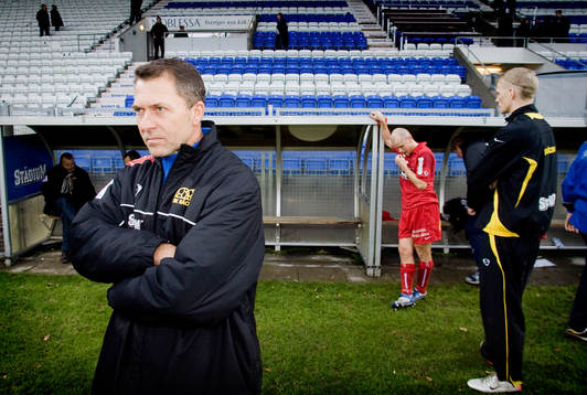 Sonny Kalrsson, Tränare häcken i förgrunden med en