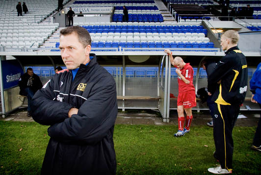 Sonny Kalrsson, Tränare häcken i förgrunden med en