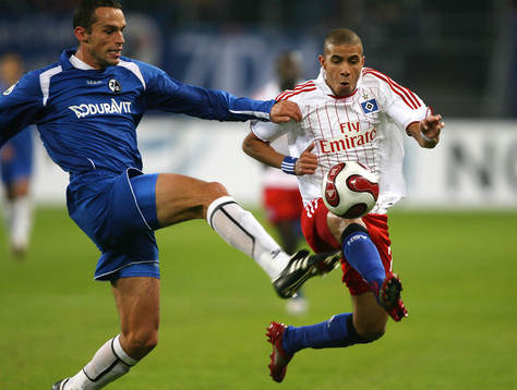  Pavel Krmas, Freiburg och Mohamed Zidan, Hamburg.