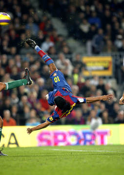  Ronaldinho. Cykelspark.