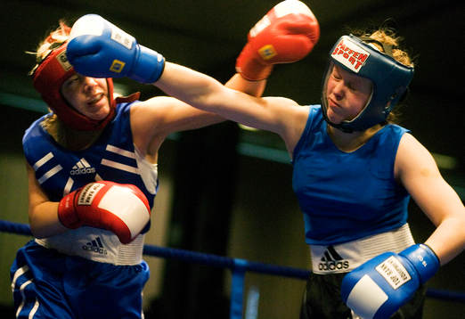Malin Hammarström, Lilla Edet (th) och Ida Lind (Majorna)