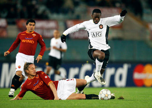 Philippe Mexes, Roma och Louis Saha, Manchester United