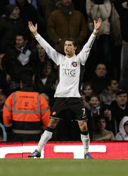  Cristiano Ronaldo, Manchester (Jubel)