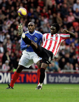 Kenwyne Jones och Sol Campbell
