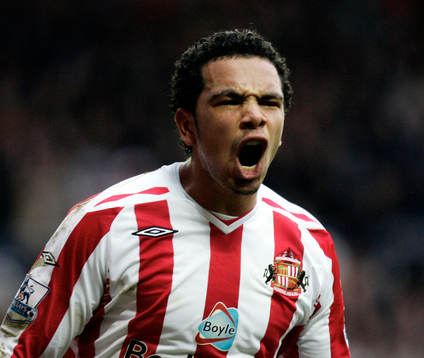  Kieran Richardson, jubel,  Sunderland