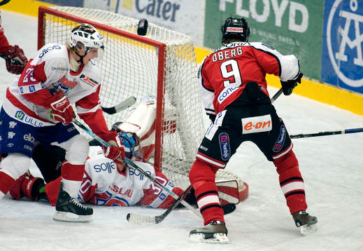 Jan Öberg, Malmö och Gustaf Wesslau (målvakt) Borås