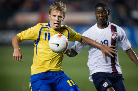 Pontus Wernbloom, Sverige och Maurice Edu, USA