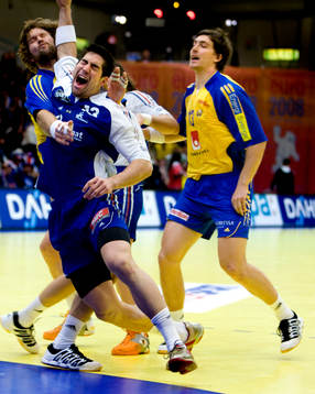 Nikola Karabatic, Frankrike, Magnus Jernemyr, Marcus Ahlm,