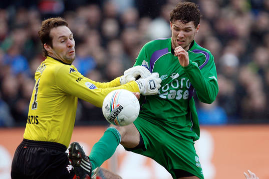 Henk Timmer och Marcus Berg.
