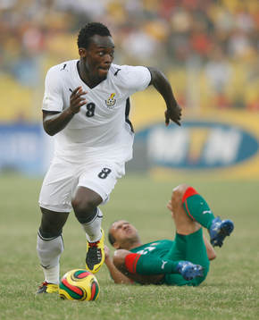 Michael Essien, Ghana och Badr El Kaddouri, Marocko