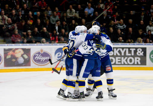 Andreas Jämtin, HV71 gör 0-1 (jubel)