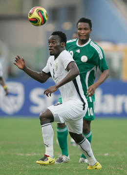 Michael Essien, Ghana och John Obi Mikel, Nigeria