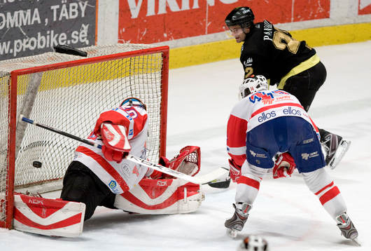 Mattias Beck, AIK, kvitterar till 1-1