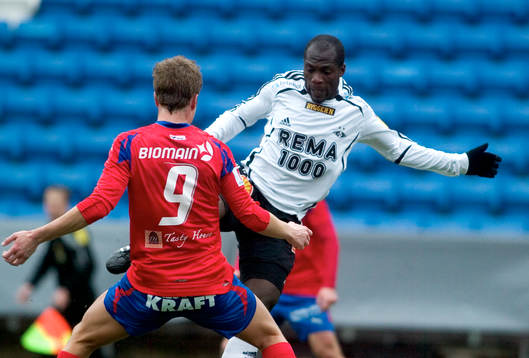  John Pelu, Rosenborg, Marcus Bergholtz, Helsingborg