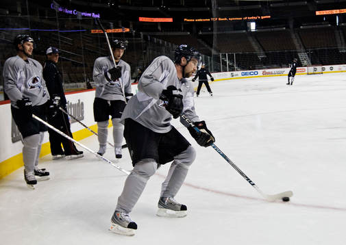 Peter Forsberg tränar