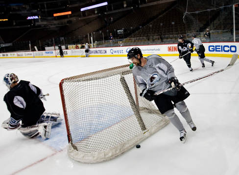 Peter Forsberg tränar