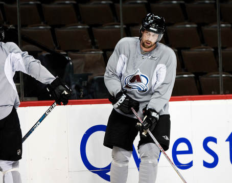 Peter Forsberg tränar