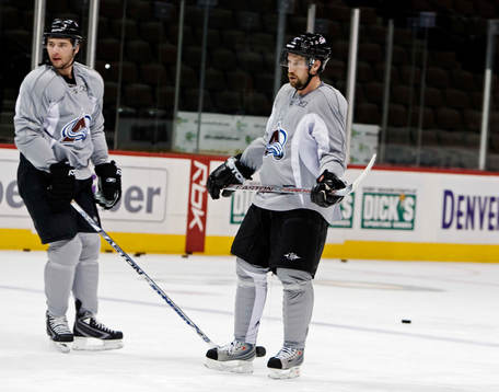 Peter Forsberg tränar