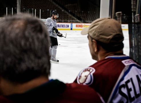 Peter Forsberg tränar