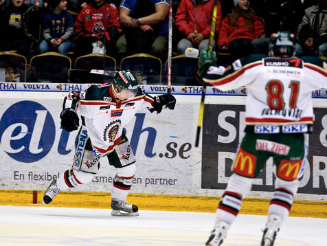 Fredrik Pettersson, Frölunda, (jubel)