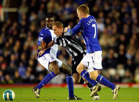  Nicky Butt, Newcastle och Sebastian Larsson och Fabrice Muamba, Birmingham
