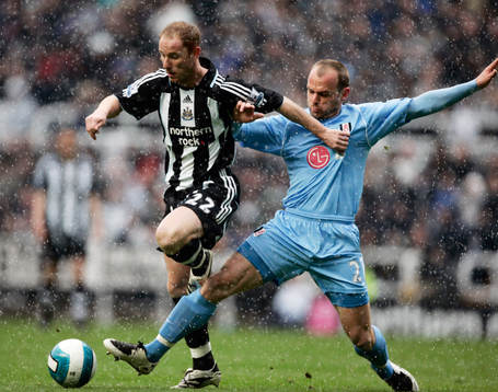  Nicky Butt, Newcastle och Danny Murphy, Fulham.