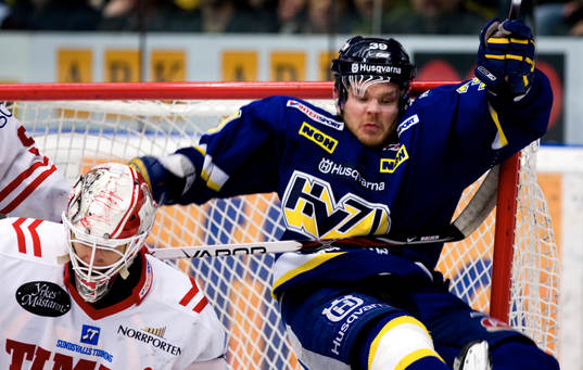 Johan Backlund, målvakt och Jukka Voutilainen
