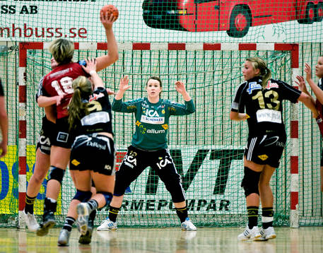 Cecilia Grubbström, målvakt Sävehof