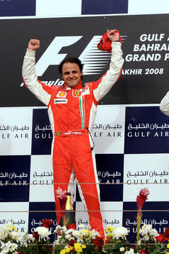  Felipe Massa, jubel.