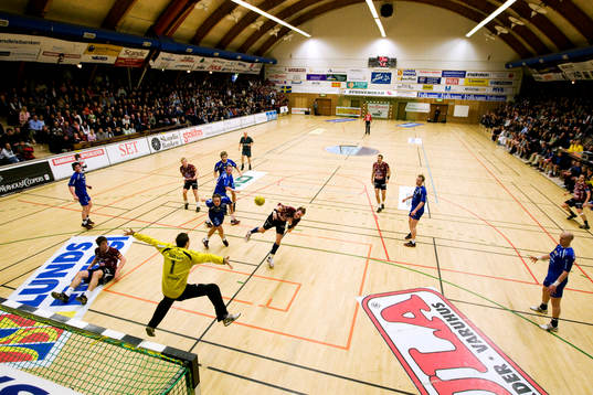 Sista matchen för Lugi i Idrottshallen i Lund