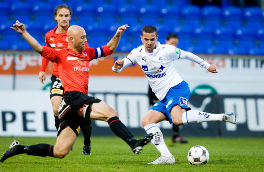 Mattias Thylander, Trelleborg, och Felix Magro, Norrköping