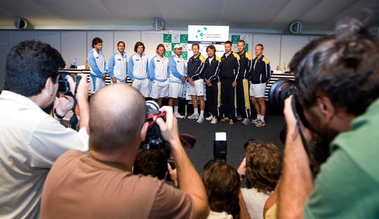 DC-lagen och matchen i fokus på presskonferensen i samband