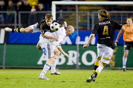 Daniel Arnefjord, AIK, och Hannes Sigurdsson, Sundsvall