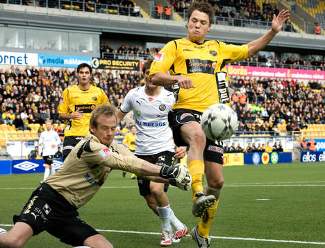 Joakim Sjöhage, Elfsborg, Peter Westman, målvakt Örebro