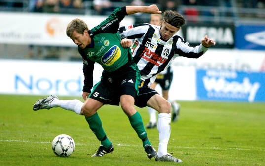 Robert Stoltz och Mirza Jelecak