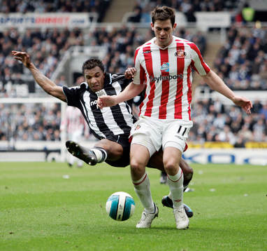  Habib Beye, Newcastle och Daryl Murphy, Sunderland.