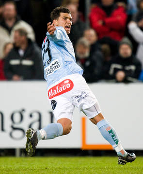 segermålet 2-3, Labinot Harbuzi distansskott och jubel
