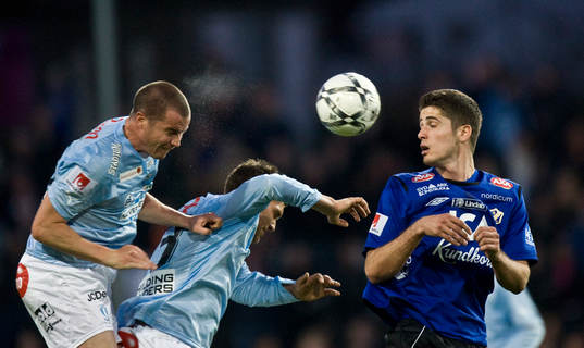  Daniel Andersson. Labonot Harbuzi, Malmö och Ajsel Kujovic, Halmstad. Nick.