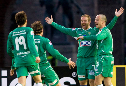  Andreas Kristoffersson, Ljungskile, jubel.